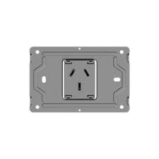 Bastidor y Tomacorriente Simple 250v 20a Milan Macroled