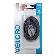 Velcro Correa One-Wrap Bi Faz 20.3cm Gris 15 Unidades