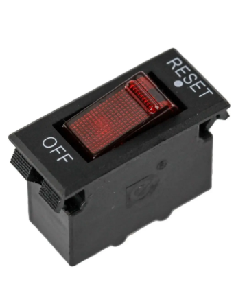 Tecla Llave Interruptor Termico Zapatilla 220v 10a Luz