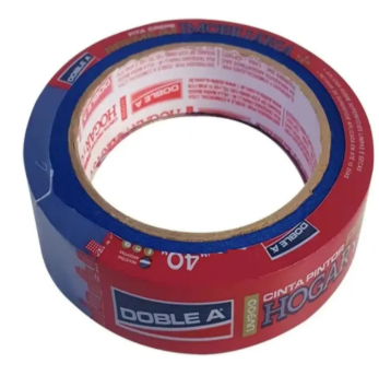 Cinta adhesiva mascaramento Doble A Cinta de pintor color azul diseño c900 40m x 1.8cm