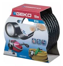 CINTA DUCT TAPE NEGRO 50mm X 9MTS geko Italy (copia)