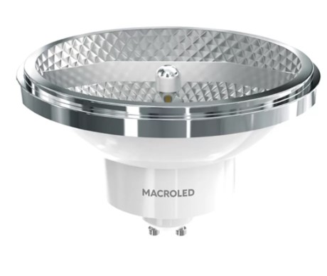 MACROLED MIRROR AR111 10W LUZ NEUTRA 24° (copia)