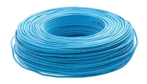 CABLE UNIPOLAR DE 10MM CELESTE AYAN CERTIFICADO