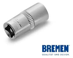 BOCA LLAVE HEXAGONAL 1/4" 8MM BREMEN