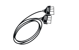 CABLE NEGRO 2 MTS CONEXION LINEALES TREFI