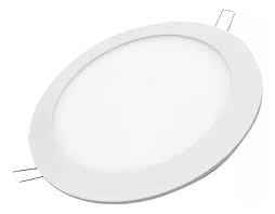 Panel King Redondo De 24w Para Embutir Luz Fría 6500k 220v