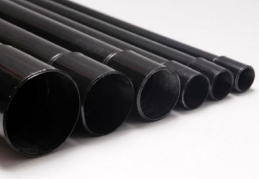 [h002] CAÑO METAL LIVIANO NEGRO 3/4 X3mts