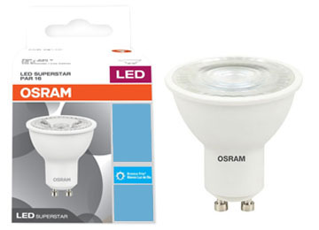 [L7013269] Dicroica LED gu10 4,5W OSRAM FRIA 350 Lm