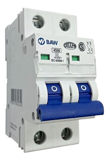 [K42C25] INTERRUPTOR TM 2X25A BAW 4,5Ka