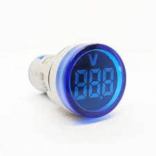 [B8EU976S] MINI VOLTIMETRO DIG 80-500VAC AZUL BAW