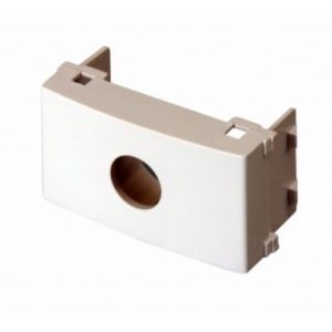 [303202] MODULO TAPON PASACABLE BLANCO