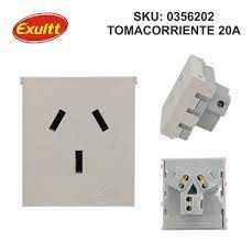 [356202] MODULO TOMACORRIENTE 20A 2 MOD EXULTT