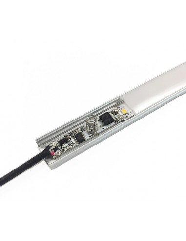 [DT04] SENSOR LED TACTIL P/ TIRA LED resorte 12V 5A con dimer