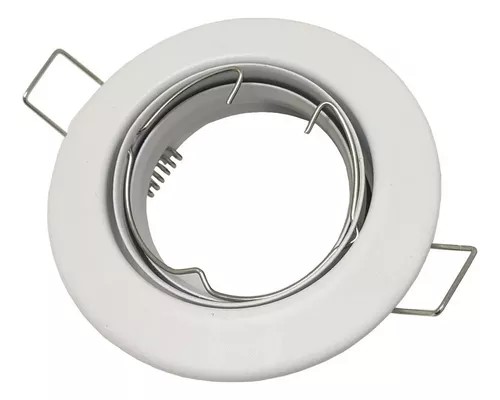 [ADMD8B] SPOT EMBUTIR DICRO MOVIL BLANCO MACROLED METAL 8cm