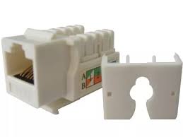 [JACKCAT6] UTP CAT5E KEYSTONE JACK TOOLLESS TYPE 18 DEGREE REGUVOLT