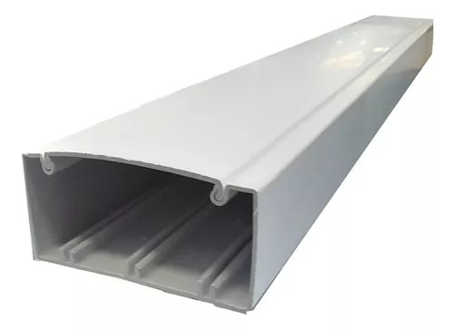 [HIB10050] CABLECANAL 100X50 BLANCO HOYOS TIRA 2MTS