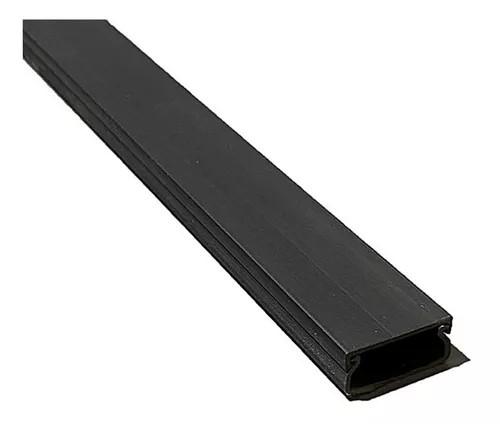 [HIN1407A] CABLE CANAL NEGRO 14X7 C/ADHESIVO HOYOS