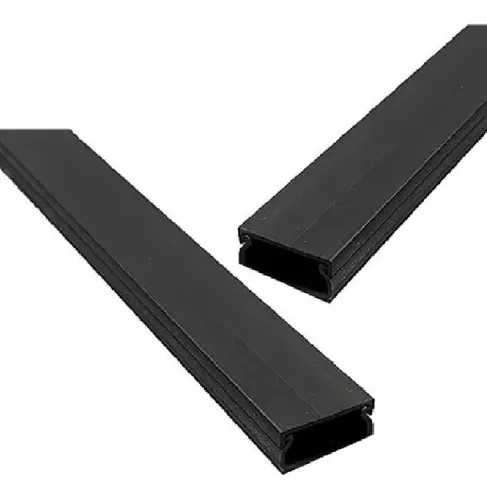 [HIN2010A] MINI CANAL BLACK 18X21 NEGRO ADHESIVO HOYOS (copia)