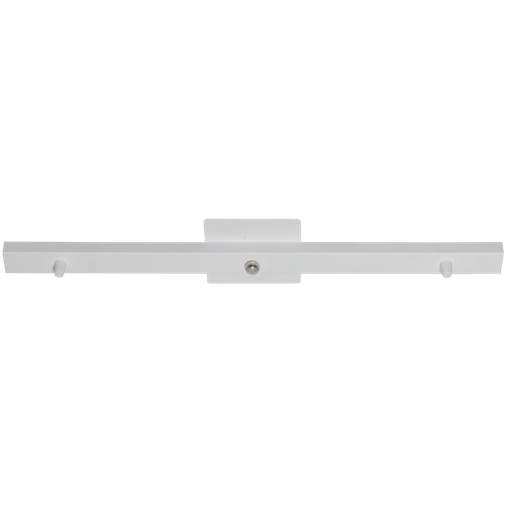 [X27B] REGLETA FERROLUX RIEL METALICA 2 LUCES NEGRO 58CM (copia)