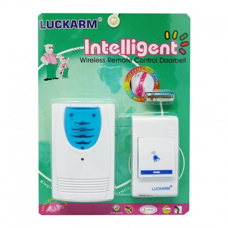 [D9688] TIMBRE INALAMBRICO LUCKARM INCLUYE PILA