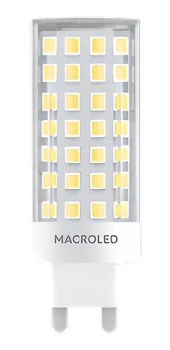 [G99CW] LED BIPIN G9 220V 5W 2700K CALIDA MACROLED (copia)