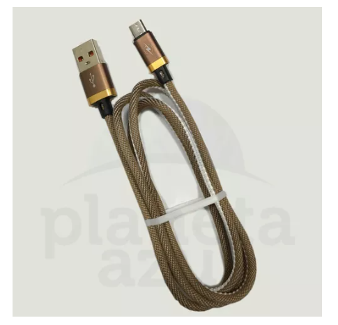 [USBMICRO] Cable Micro Usb Datos Carga Rapida Usb 1 Metro Mallado