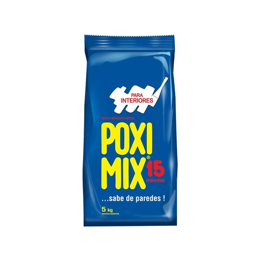 [ST00518] POXI MIX 15MIN 1,25KG REPARA PAREDES PARA INTERIORES