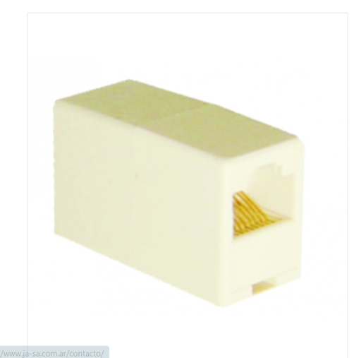 [TET0090] ADAPTADOR RJ-45 HEMBRA-HEMBRA