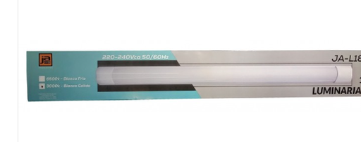 [LUD181C] LUMINARIA LINEAL LED 16W S/LLAVE BLANCO CALIDO