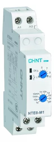 [NTE8M1] RELE ELECTRONICO TIMER RETARDO AC230V CONEX CHINT