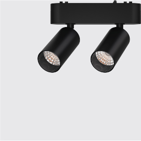 [RMSCMD10W24G] SPOT MOVIL DOBLE SKYLINE NEGRO MACROLED