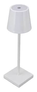 [switch] Lampara Velador Led Usb Tactil Recargable Metal Deco Pettish