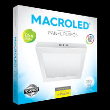 [PC24F] PLAFON DE APLICAR 24W CUADRADO FRIO MACROLED