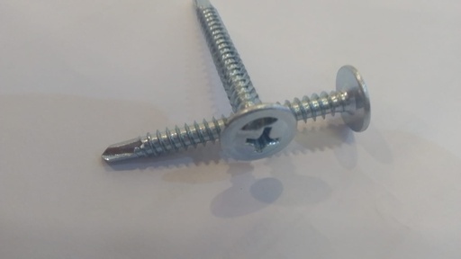 [TFM08038] Tornillo Autoperforante C/ Flanjeada Punta Mecha 8 X 1.1/2