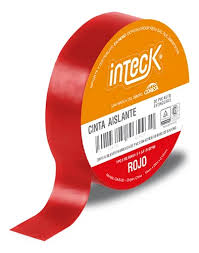 [CAR20] Cinta Aisladora Pvc 20mts Roja