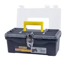 [9931056] Caja Plástica porta Herramientas con Cierres Metálicos