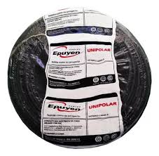 [UM0060NG] CABLE UNIPOLAR 6mm NEGRO EPUYEN CERTIFICADO