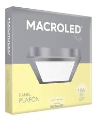 [PC18C] PLAFON DE APLICAR 18W CUADRADO CALIDO MACROLED