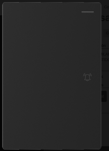 [MILAN1TN] TIMBRE-PULSADOR BLANCO MILAN (copia)