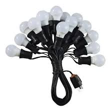 [G10M] GUIRNALDA 10MTS + 10 LAMPARAS LED OPAL calido 2W