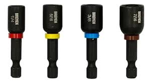 [7875] Set 4 Boquilla Magnetica Taladro Impacto Bremen